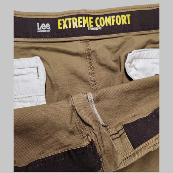 Lee Mens Extreme Comfort MVP Straight Fit Cargo Pants 52X28 - Picture 3 of 8